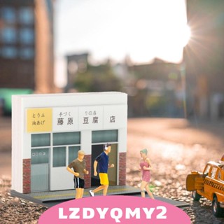 [Lzdyqmy2] โมเดลไดโอราม่า 1:64 เสมือนจริง พร็อพถ่ายรูปฉากภูมิทัศน์ ขนาดเล็ก สําหรับตึกถนน