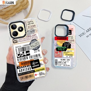 Bycasing เคสโทรศัพท์มือถือแบบแข็ง ไล่โทนสี เลเซอร์ ลายฉลากกราฟฟิตี้ สําหรับ Infinix Hot 30i Hot 20s Hot 11 Play Hot 10 Play Hot 10 Lite HD Smart 7 Smart 6 Smart 5