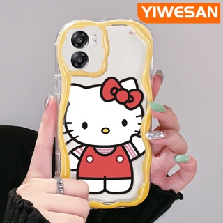 เคสโทรศัพท์มือถือแบบนิ่ม ใส กันกระแทก ลายการ์ตูนเฮลโลคิตตีน่ารัก สีสันสดใส สําหรับ OPPO A57 2022 A77 2022 A57s A77E A77S