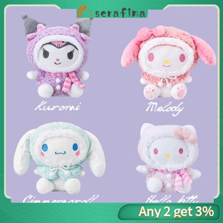 Rf ตุ๊กตานุ่ม รูปการ์ตูน Kuromi Cinnamoroll Sanrio ของขวัญ สําหรับแฟนคลับ