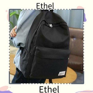 Ethel1 กระเป๋าเป้สะพายหลัง กระเป๋าเดินทาง ผ้าแคนวาส ขนาดใหญ่ ลําลอง