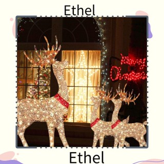 Ethel1 โคมไฟ LED รูปกวางเรนเดียร์ สําหรับครอบครัว