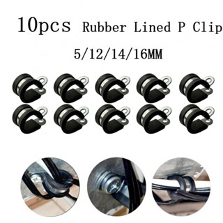 ⚡NEW 8⚡Universal Hose Clamps Clamps Outdoor Cable Mount Replacements Rubber-lined