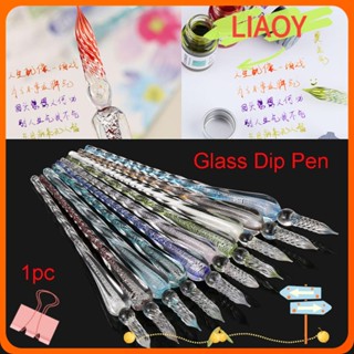 Liaoy ปากกาจุ่มหมึกซึม สําหรับงานฝีมือ diy