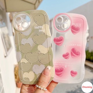 เคสโทรศัพท์มือถือ ทรงวงรี ลายหัวใจ สําหรับ OPPO Reno 8T 8 7 6 5 4 4G 5G F11 Pro F9 F1S F7 F5 Youth