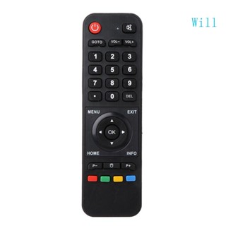 Will รีโมตคอนโทรล แบบเปลี่ยน สําหรับกล่องทีวี HTV 2 3 4 5 6 IP-TV5 IPTV5