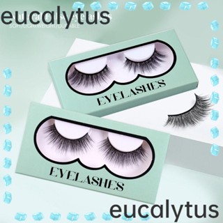 Eucalytus1 ขนตาปลอม ขนมิงค์เทียม ไร้ความโหดร้าย สําหรับผู้หญิง