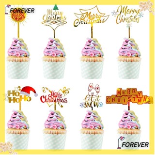 Forever ป้ายท็อปเปอร์ สําหรับตกแต่งเค้กวันเกิด งานแต่งงาน 5 ชิ้น