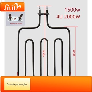 Qsjzhy เครื่องทําความร้อนไฟฟ้า สเตนเลส 304 220V 1500w 2000w สําหรับเตาอบ ซาวน่า เตาอบ XH