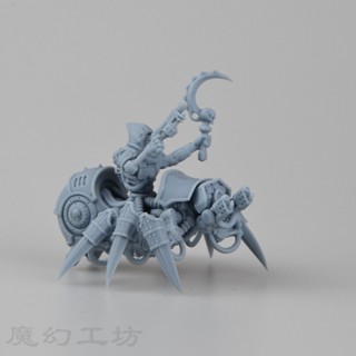 9.9 เหนื่อยมากWarhammer ปากกาวาดภาพระบายสี รูปแมงมุม 1/48 3D สีขาว L63C