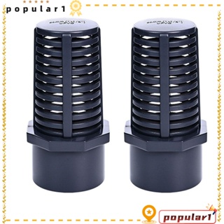 Popular ตะกร้าตาข่ายกรองแรงดันน้ํา UPVC DN20 สีเทาเข้ม 2 ชิ้น