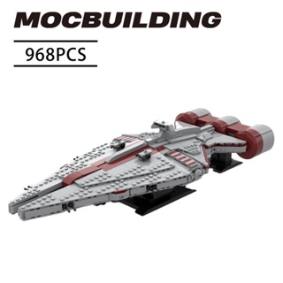 New products preferential creative MOC small particle building blocks Space War series spacecraft model DIY assembled toys