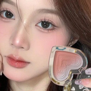 บลัชออนแต่งหน้า เนื้อแมตต์ กันน้ํา ไล่โทนสีชมพู สีส้ม สีนู้ด สําหรับเด็กผู้หญิง