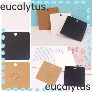 Eucalytus1 ป้ายแท็กราคาเข็มกลัด สร้างสรรค์ ขนาด 7 * 7 ซม. สําหรับแขวนโชว์เครื่องประดับ