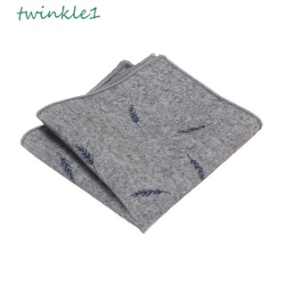 Twinkle1 ผ้าเช็ดหน้า แฮนด์เมด สไตล์ตะวันตก วินเทจ อุปกรณ์เสริม สําหรับสุภาพบุรุษ