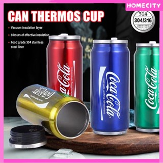 [Ready] [Ready] Coca-Cola ขวดน้ำสแตนเลส Office Mug Tumbler Cup 500 Ml Pepsi,7up,Sprite &amp; Fanta Design แก้วสำนักงานสแตนเลส