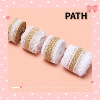 Path ริบบิ้นเชือกกระสอบธรรมชาติ 2 เมตร สําหรับตกแต่งบ้าน DIY