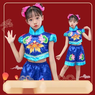 ชุดเครื่องแต่งกายเต้นรํา Listen to Me Yangko สําหรับเด็กอนุบาล 1 มิถุนายน
