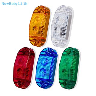 Onebaby ไฟท้าย Led กันน้ํา สีเหลือง สีฟ้า สีขาว สีแดง สําหรับรถยนต์ รถบรรทุก 1 ชิ้น