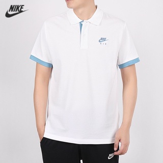 【พร้อมส่ง】ของแท้ 100% Nike เสื้อโปโล ผ้าฝ้าย ระบายอากาศ สําหรับผู้ชาย และผู้หญิง CW5248-010 100