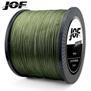 Jof สายเอ็นตกปลา PE X4 1000 ม. 500 ม. 300 ม. 10LB - 120LB 4 เส้น