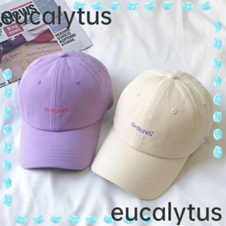 Eucalytus1 หมวกเบสบอล ลิ้นเป็ด แฟชั่นฤดูร้อน