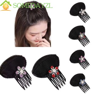 Somedayzl พัฟฟองน้ํา ประดับไข่มุก สําหรับทําผม DIY
