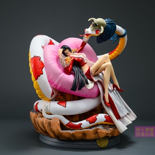 🔥สปอตสินค้า🔥 ฟิกเกอร์ วันพีซ โมเดลฟิกเกอร์ โมเดล One Piece Boa Hancock Figure - ฟิกเกอร์ One Piece GK Snake Princess Empress Boya Hancock Shichibukai Lying ขนาด 30 ซม. สําหรับตกแต่ง