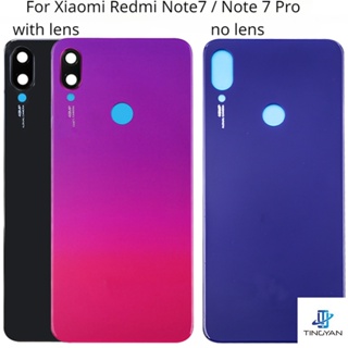 ฝาครอบแบตเตอรี่ด้านหลัง สําหรับ Xiaomi Redmi Note 7 Redmi Note 7 Pro