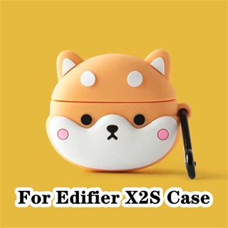 【ของแท้】เคสหูฟัง แบบนิ่ม ลายการ์ตูนมังกร สําหรับ Edifier X2S X2S