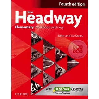 Bundanjai (หนังสือเรียนภาษาอังกฤษ Oxford) (ใช้ ISBN 9780194770507 แทน) New Headway 4th ED Elementary : Workbook with