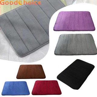 Carpet 40 * 60cm Bath Bedroom Black Coral Velvet Floor Toilet Bath Mat