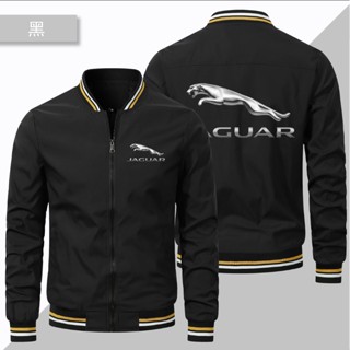 Jaguar LOGO car shop custom overalls baseball uniform zipper thin sports windproof jacket