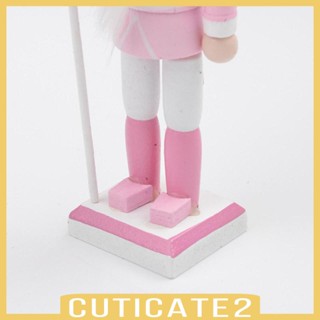 [Cuticate2] ฟิกเกอร์ไม้ รูปทหาร สําหรับตั้งโต๊ะ รถยนต์ 6 ชิ้น