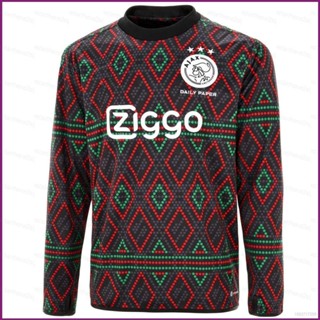 เสื้อกีฬาแขนยาว ลายทีมชาติฟุตบอล AFC Ajax Jersey NP2 22 23 พลัสไซซ์ PN2