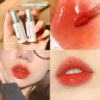 【COD】Sensory Party Moisturizing Plumping Lip GLOSS Waterproof Lasting Non-Stick Cup Hydrating Lip Glaze Crystal Mirror Liquid Lipstick Lips Care 6 สี