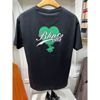 เสื้อยืดแขนสั้นลําลอง ผ้าฝ้าย พิมพ์ลาย Bhpc สําหรับผู้ชาย 233216306