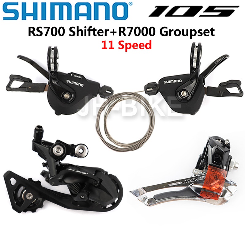 SHIMANO 105 RS700 R7000 Groupset R7000 เกียร์ ROAD จักรยาน Shift Lever เกียร์ด้านหน้าเกียร์ด้านหลัง 