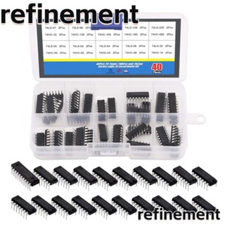 Refinement ชุดเครื่องขยายเสียง 20 ค่า 74HC 74L 40 ชิ้น