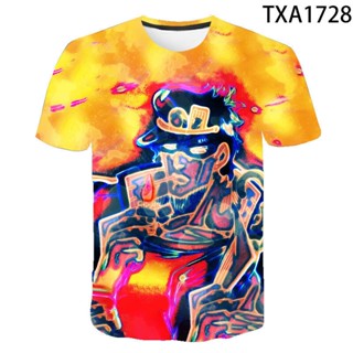 เสื้อยืด พิมพ์ลาย Jojo Bizarre Adventure แฟชั่นสตรีท 2022