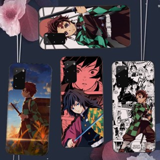 เคสพลาสติกนิ่ม ลาย Demon Slayer Blade สีดํา สําหรับ VIVO Y16 Spot