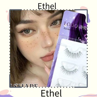 Ethel1 ขนตาปลอมแฮนด์เมด 0.03 มม. 3 คู่