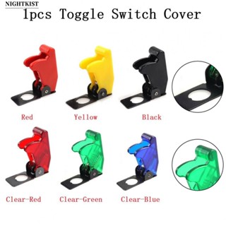 12v พลิกขึ้น แอร์คราฟท์ สไตล์ TOGGLE FLICK SWITCH COVER GUARD แดชบอร์ดรถยนต์