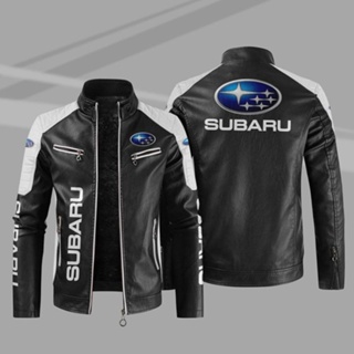 SUBARU LOGO jacket windbreaker OUTBACK FORESTER XV BRZ LEGACY impreza CROSSTREK car driving leather long-sleeved thin section rainproof jacket