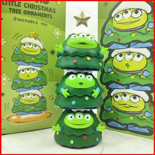 ฟิกเกอร์ Toy Story Alien Christmas Tree ของเล่นสําหรับเด็ก 3 ชิ้น