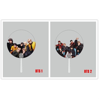 BTS Bangtan Boy Photos PVC Creative Transparent Fan Clearance sale