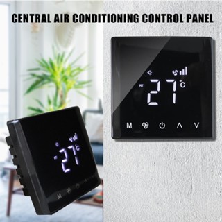 Fan Coil Unit Thermostat Fan Speed Control Panel Air Conditioning Control Panel