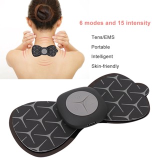 Fairy &amp; Magic Mini EMS Massager คอ ไหล่ แขน หลัง ขา เอว แผ่นนวด Intensity Changeable