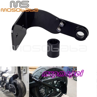 ลดราคา!อะไหล่ตัวยึดป้ายทะเบียนรถจักรยานยนต์ สําหรับ Harley Soft Tail Fat Boy Dina Street Bob Side Mount License Plate Bracket 2018-2020