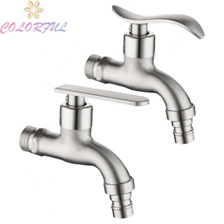 【COLORFUL】Faucet Soft Bubble Staninless Steel Washing Machine Energy-saving Bubbler